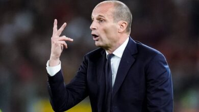 Massimiliano Allegri, allenatore della Juventus, in Serie A