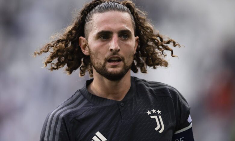 Il centrocampista francese della Juventus Adrien Rabiot (Photo by Nicolò Campo/IPA Sport via IPA agency)