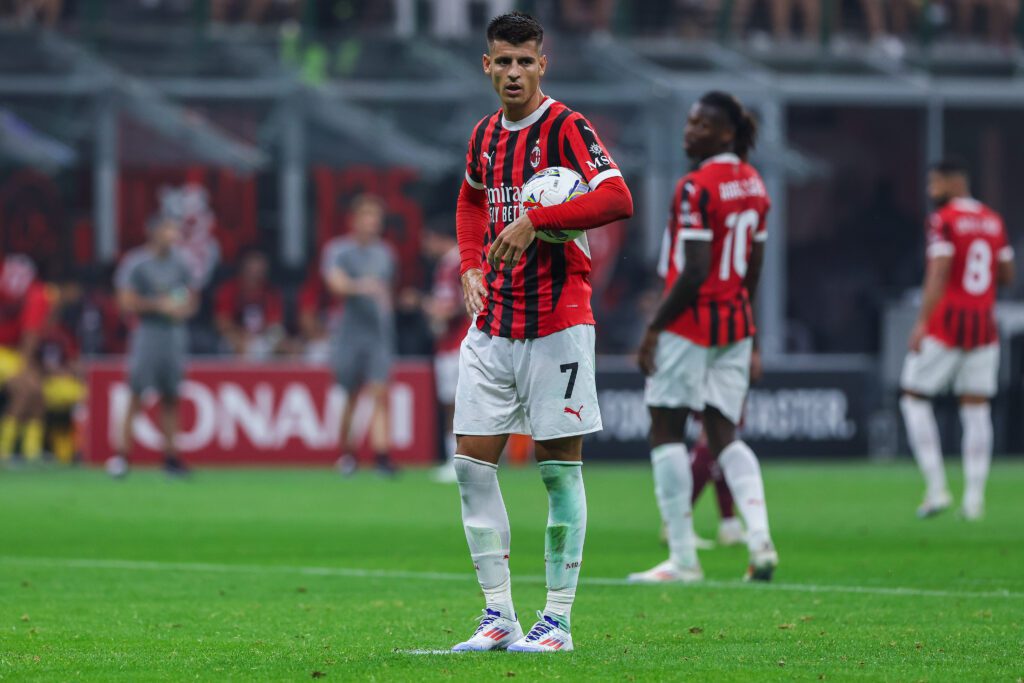 Alvaro Morata Milan-Torino