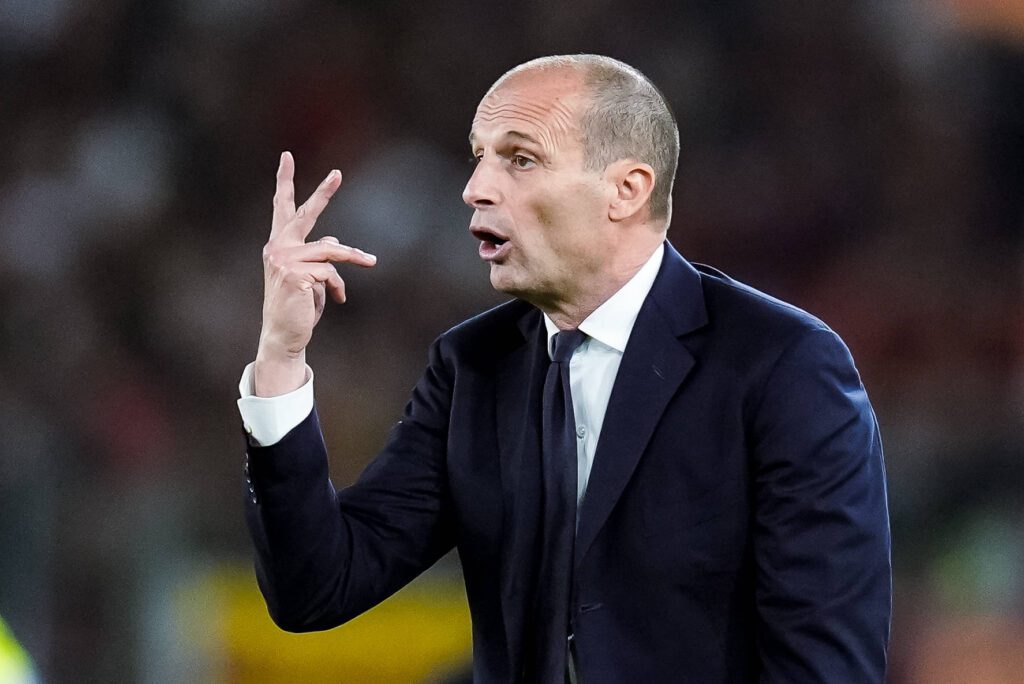 Massimiliano Allegri, allenatore della Juventus, in Serie A