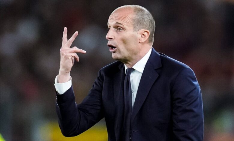 Massimiliano Allegri, allenatore della Juventus, in Serie A